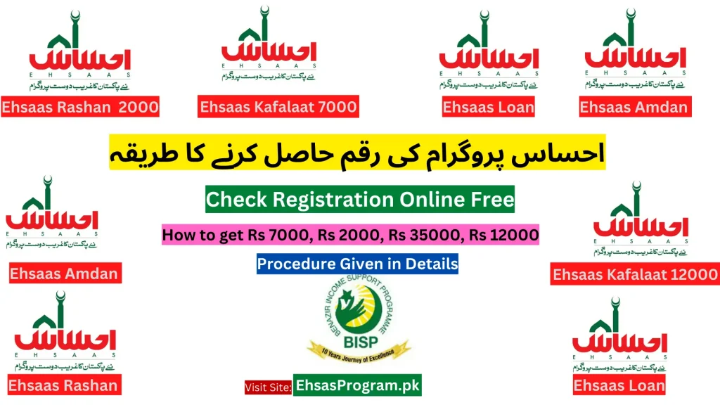 Ehsaas Program Registration Online